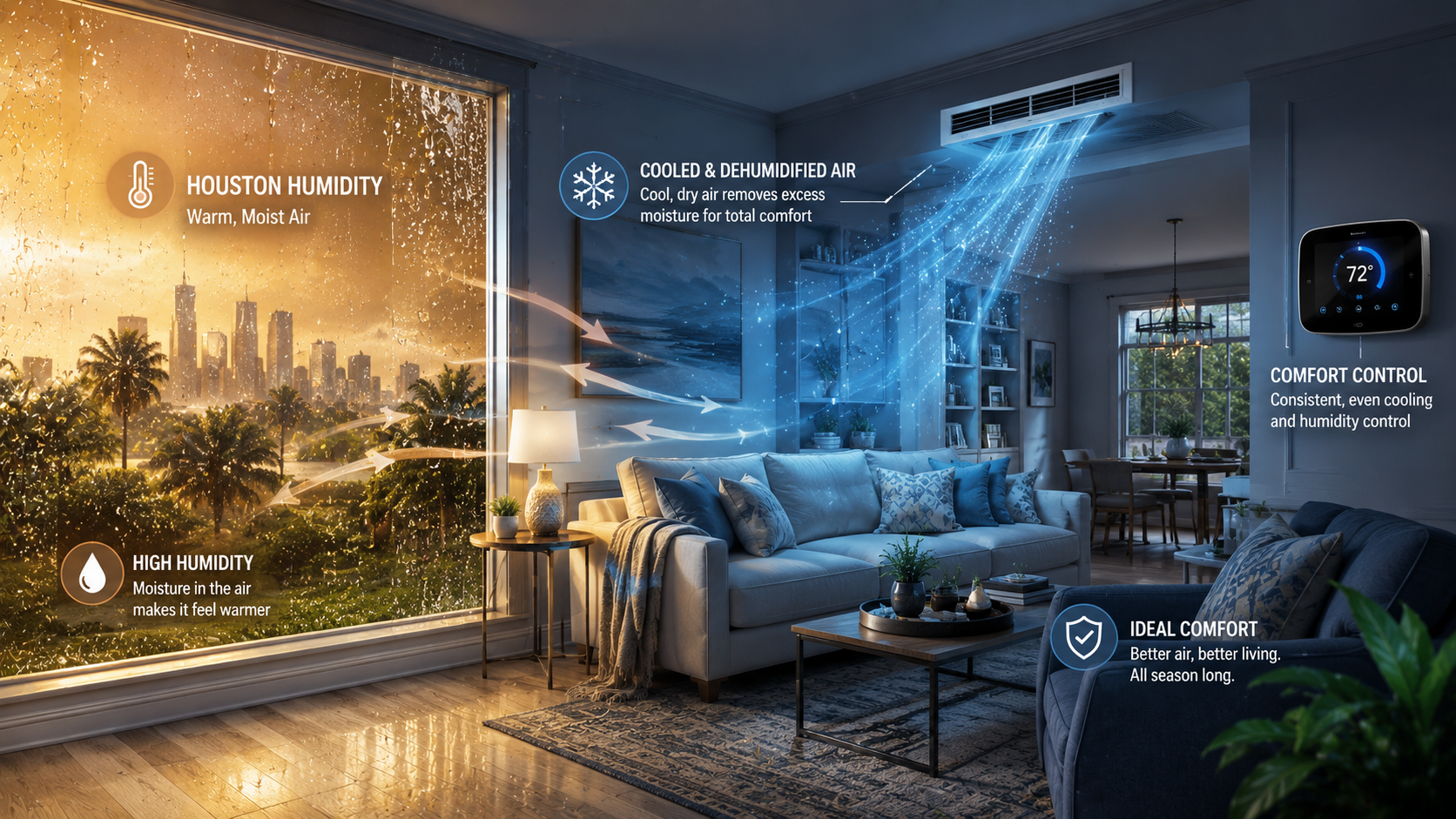 How Houston Humidity Impacts Your AC System More Than You Think
