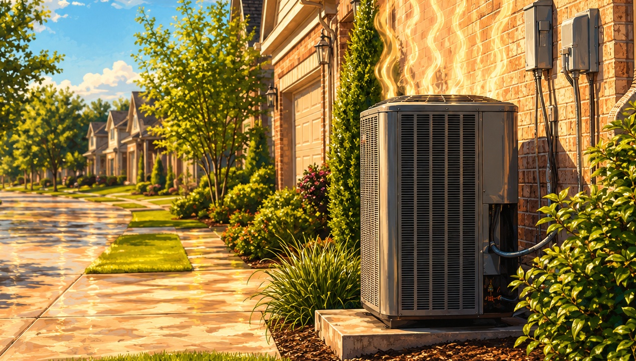 Why HVAC Systems Fail During Houston's Long Summer Heat Streaks