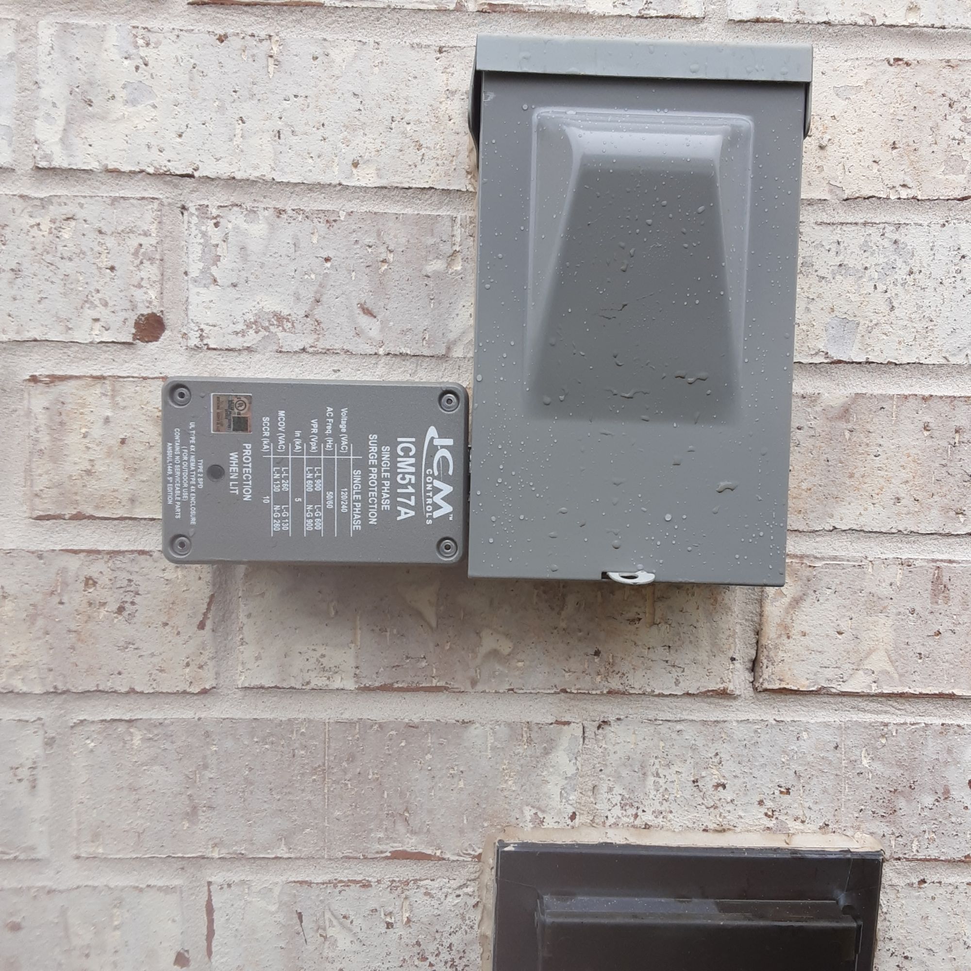 Power Surge Damage Found and Repaired on a 2021 Trane Gas System in Houston, TX