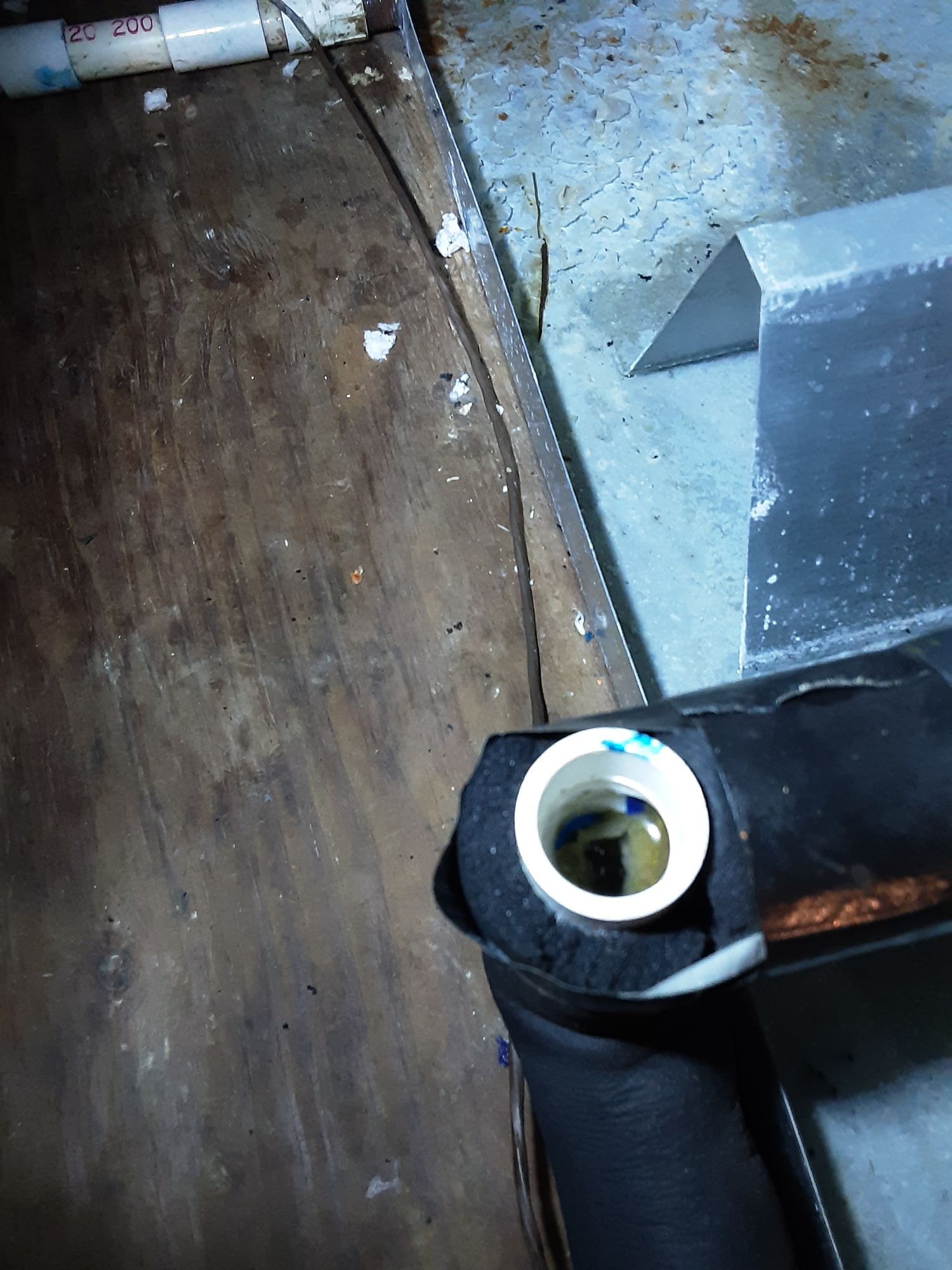 Houston AC Drain Line Clog Causes Water Damage Risk — Here’s How We Fixed It